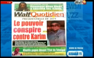 Revue de Presse WalfTv du mercredi 04 juillet 2018 en images