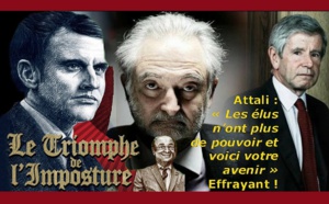 VIDEO - Jacques Attali : « Les élus n’ont plus de pouvoir et voici votre avenir » - Effrayant !
