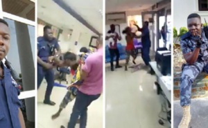 Ghana: Un policier tabasse une femme portant un bébé dans une banque (VIDÉO)