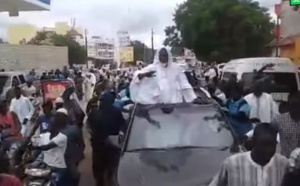 Imam Aliou Ndao accueilli en héros à Kaolack