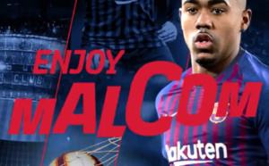 Le Barça officialise le recrutement de Malcom