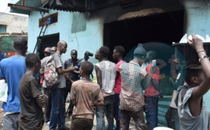 Incendie à Thiaroye : Le film de l’incident raconté par le propriétaire de la boutique