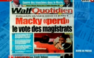 Revue de Presse WalfTv du lundi 06 Août 2018 en images