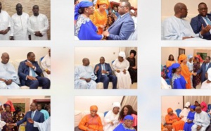 PHOTOS / VIDEO - Mariage de Momar Seck : Macky, Marième et les autres