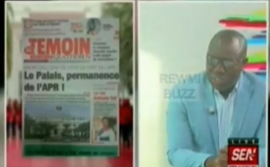 Revue de Presse SenTv du mardi 14 août 2018 avec Ahmed Aïdara
