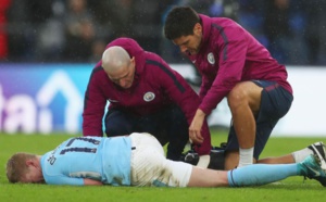 Manchester City : Kevin de Bruyne sérieusement blessé à l'entraînement, mercredi