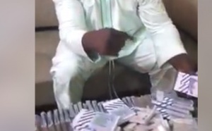 Insolite : Balla Gaye 2 exhibe des liasses de billets avec ostentation et se proclame King Big Money