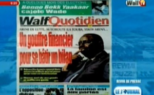 Revue de Presse WalfTv du lundi 27 Août 2018 en images
