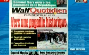 Revue de Presse WalfTv du mardi 28 août 2018 en images