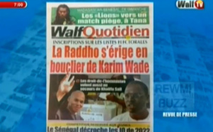 Revue de Presse WalfTv du samedi 08 septembre 2018 en images