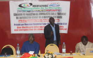 L’Observatoire des Sénégalais de la Diaspora initie  un atelier avec les journalistes sur l’information des diasporas sénégalaises