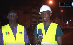 Passerelle de Nord Foire détruite: L'entreprise, "les ateliers du Sahel" intervient pour la repositionner 