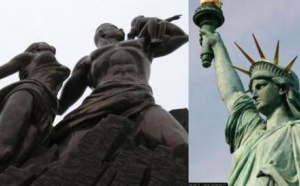 FESMAN : Wade reçoit les Maires noirs américains au Monument de la Renaissance