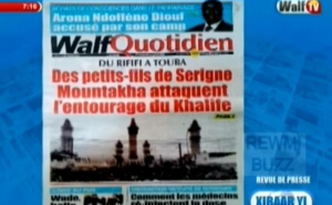 Revue de Presse WalfTv du jeudi 13 septembre 2018 en images