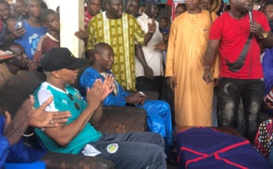 Banlieue dakaroise: L’international El Hadj Diouf, président du mouvement force citoyenne, sensibilise 