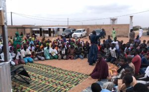 Visite de Serigne Bass Abdou Khadr à Touba Diaty dans le Cayor chez Serigne Mouhamadan Mbacké Ibn Serigne Abdoul Ahad