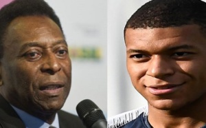 Après lui avoir offert un cadeau, Pelé donne deux conseils à Mbappé