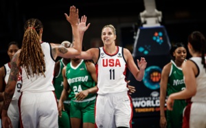 Mondial basket: Les Etats-Unis dominent (71-40) le Nigeria et filent en demi-finale
