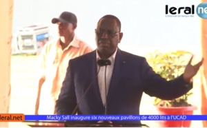 VIDEO- Le Président de la République, Macky Sall à Ucad : « Il appartient seul, aux magistrats d'exercer la justice et les conditions de son application »