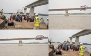 Le Pont de Farafégné sera ouvert à la circulation "dès janvier prochain", selon Macky Sall