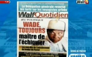 Revue de Presse WalfTv du vendredi 19 octobre 2018 en images