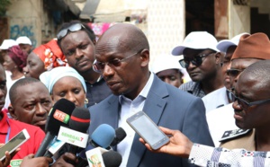 Lansana Gagny Sakho: "Colobane attend ce projet d’Assainissement des eaux usées depuis 20 ans "