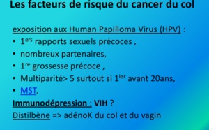 Les facteurs de risque du cancer du col de l'utérus