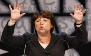 Martine AUBRY : « Wade n’a pas droit à un autre mandat …»