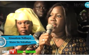 VIDEO - Kaolack : Modou Ndiaye Rahma s'allie avec Aïssatou Ndiaye, le maire de Ndiaffate