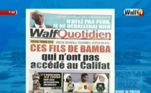 Revue de Presse WalfTv du vendredi 26 octobre 2018 en images