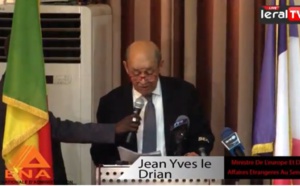 Vidéo - Jean-Yves Le DRIAN : "Cette école nationale de Cybersécurité rejoint la vision du Sénégal émergent du Président Macky Sall"
