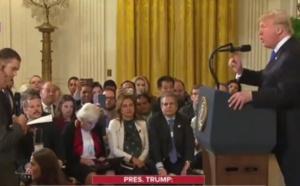 VIDEO - Maison-Blanche: Le staff de Donald Trump diffuse une vidéo truquée pour justifier l’expulsion d’un journaliste