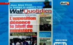 Revue de Presse WalfTv du lundi 12 novembre 2018 en images