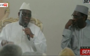 Ndiassane: Le président de la République accueilli par le khalife Cheikh Mohamed Kounta