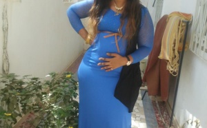 Voici  Nabou Diallo la dame que sa coépouse a mordue en Chine ,