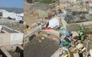 VIDEO - Guet-Ndar : Une dizaine de maisons effondrées et des tombes emportées par la mer en furie