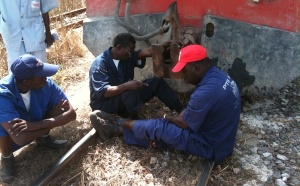 Ginaw Rail : Un homme voulait passer sous les wagons du Petit train bleu