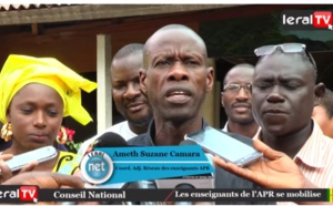 Vidéo : les enseignants de Kaolack fin prêts pour l'investiture du candidat Macky Sall, 