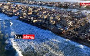 Montée des eaux: SAINT-LOUIS en DANGER de MORT. Regardez !