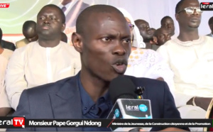 Pape Gorgui Ndong : « Le PSE a permis à la jeunesse sénégalaise d’exprimer la plénitude de ton talent… »