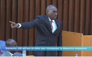 Me Sidiki Kaba à l'Assemblée: "Les efforts pour la démocratie seront récompensés à 600 millions de dollars"