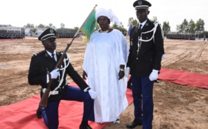 Cérémonie de sortie de la 9e promotion des élèves-gradés et de la 50e promotion des élèves–gendarmes