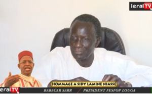 Vidéo-Babacar Sarr : « Sidy Lamine était un panafricaniste et un ardent défenseur de la liberté.»