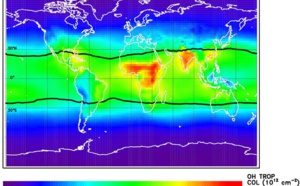 La Nasa découvre un "détergent" de gaz à effet de serre