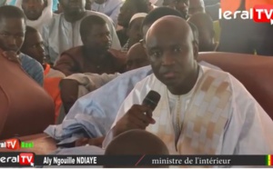 Vidéo : le discours de Aly Ngouille Ndiaye lors de la pose de la première pierre de l'Université de Touba