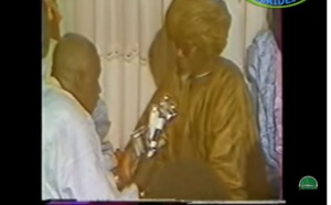 Vidéo : Ainsi parlait Serigne Abdoul Ahad Mbacké lors de son dernier Magal