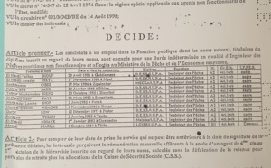 La vraie histoire sur le recrutement dit « politique » des agents de la Pêche  