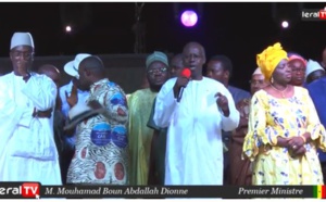 Vidéo : Mahammed Boun Abdallah Dionne fait le bilan du septennat de Macky Sall à Kaolack