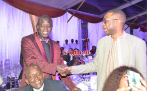 Photos : Youssou Ndour et Thione Seck, affaire de thiébou sew !
