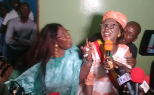 Cérémonie de lancement des travaux de réhabilitation du stade de Mbacké par le ministre Matar Bâ: Les députées Fatou Kiné Mbaye et Fatma Diop se bagarrent